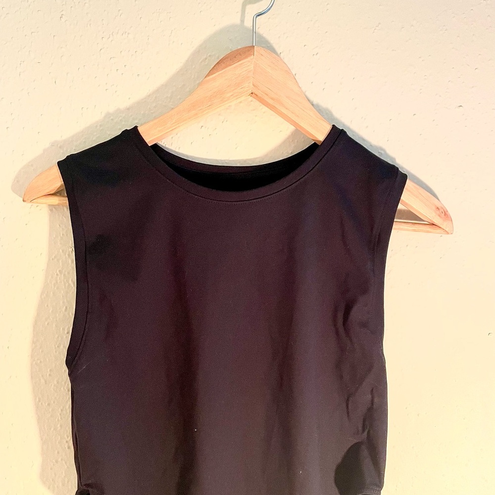 Classic Black Sleeveless bodysuit